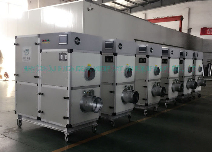 Moveable Customized 1500m3/H Industrial Desiccant Dehumidifier