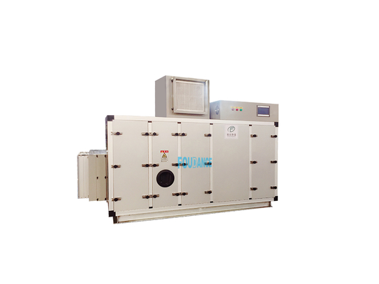 4000m3/h PLC Controlled Electric Regeneration Silica Gel Wheel Dehumidifier For Food Processing