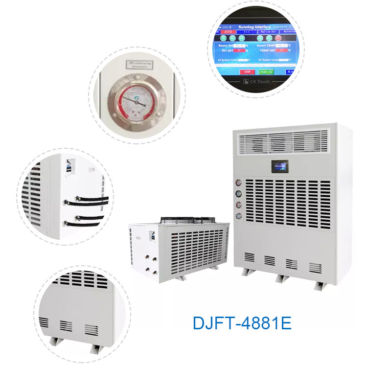 Fully Automatic Temperature Regulation Type Industrial Dehumidifier 20kg/h