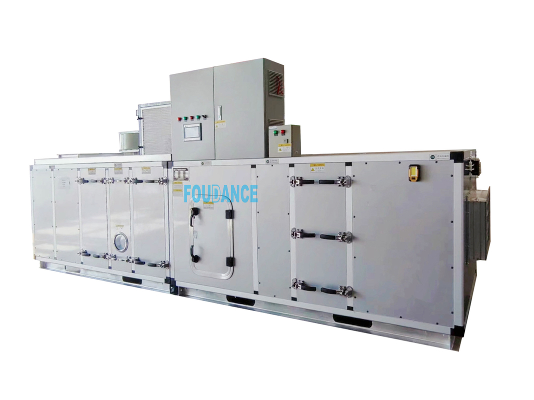 4000m³/h Supply Airflow Proflute/Coobase Desiccant Rotor Pharmaceutical Dehumidifier