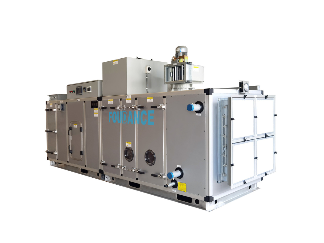 5000m3/h HVAC Desiccant Dehumidifier Automatic PLC HMI Control System for Industrial Moisture Control