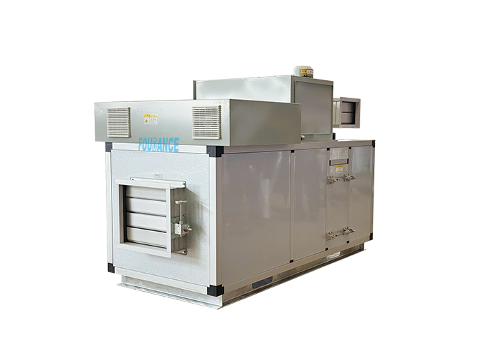 3000CMH Fully Automatic PLC Control Industrial Desiccant Rotor Dehumidifier with HMI