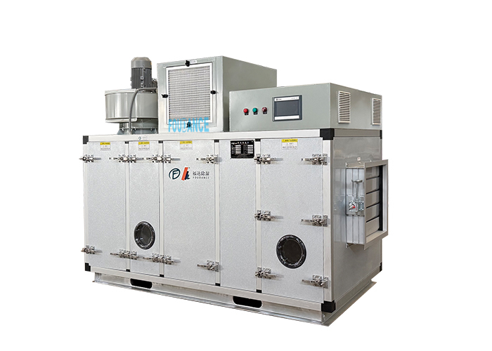 5000CMH High Efficiency Industrial Desiccant Rotor Dehumidifier with PLC Control