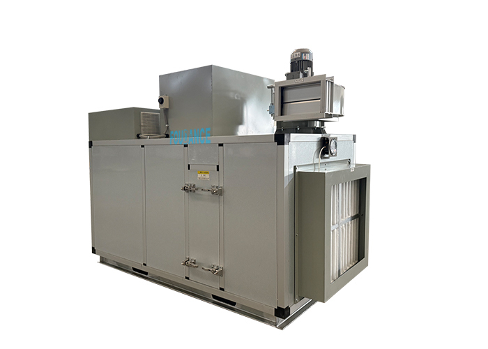 5000CMH High Efficiency Industrial Desiccant Rotor Dehumidifier with PLC Control
